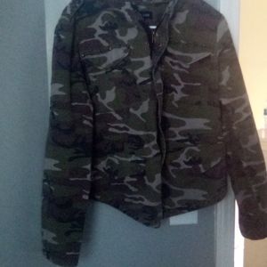 Camo Denim jacket